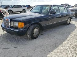 Salvage vehicles for parts for sale at auction: 1986 Mercedes-Benz 560 SEL