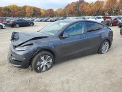 Salvage cars for sale at North Billerica, MA auction: 2024 Tesla Model Y