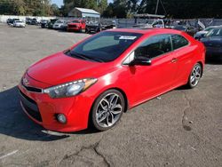 KIA salvage cars for sale: 2016 KIA Forte SX