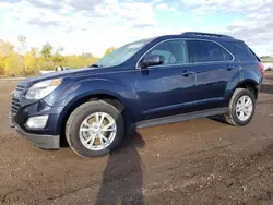 Chevrolet Vehiculos salvage en venta: 2017 Chevrolet Equinox LT