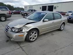 Nissan Vehiculos salvage en venta: 2002 Nissan Maxima GLE