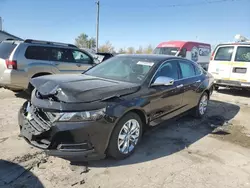 Salvage cars for sale at Pekin, IL auction: 2017 Chevrolet Impala LT