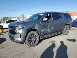 Salvage cars for sale from Copart Anthony, TX: 2022 Chevrolet Suburban C1500 LS