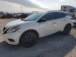 Salvage cars for sale at Apopka, FL auction: 2017 Nissan Murano S