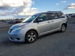 Salvage cars for sale from Copart Eugene, OR: 2016 Toyota Sienna LE