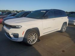 Jeep salvage cars for sale: 2022 Jeep Grand Cherokee Summit