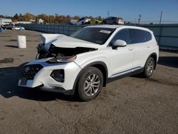 Salvage cars for sale at Pennsburg, PA auction: 2020 Hyundai Santa FE SEL