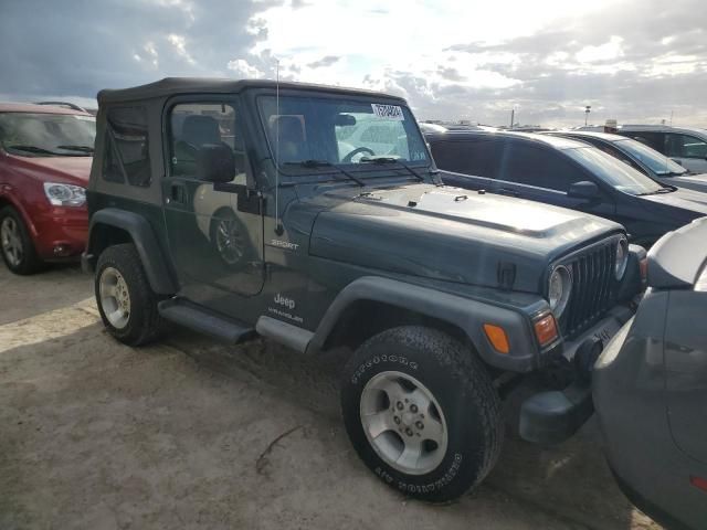 2003 Jeep Wrangler / TJ Sport