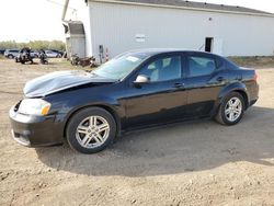 Salvage cars for sale from Copart Portland, MI: 2012 Dodge Avenger SE