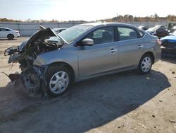 Salvage cars for sale at Fredericksburg, VA auction: 2014 Nissan Sentra S