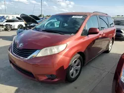 Toyota salvage cars for sale: 2013 Toyota Sienna LE