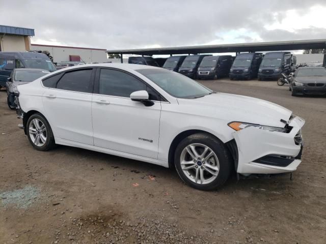 2018 Ford Fusion SE Hybrid