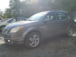 Salvage cars for sale at Waldorf, MD auction: 2005 Pontiac Vibe