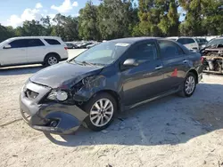 Salvage cars for sale at Ocala, FL auction: 2009 Toyota Corolla Base