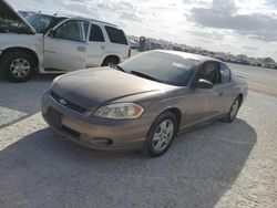 Chevrolet Montecarlo salvage cars for sale: 2006 Chevrolet Monte Carlo LS