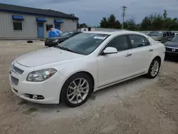 Chevrolet salvage cars for sale: 2012 Chevrolet Malibu LTZ