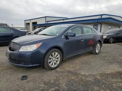 Salvage cars for sale at auction: 2012 Buick Lacrosse Convenience