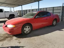 Salvage cars for sale at Anthony, TX auction: 2003 Chevrolet Monte Carlo SS