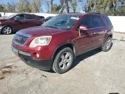 Salvage cars for sale at Bridgeton, MO auction: 2007 GMC Acadia SLT-2