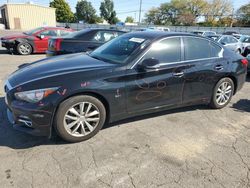 Salvage cars for sale at Moraine, OH auction: 2016 Infiniti Q50 Premium