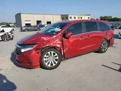 2022 Honda Odyssey EXL en venta en Wilmer, TX