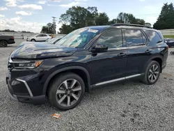 Salvage cars for sale at Gastonia, NC auction: 2025 Honda Pilot Elite