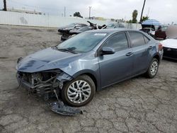 Salvage cars for sale at Van Nuys, CA auction: 2018 Toyota Corolla L