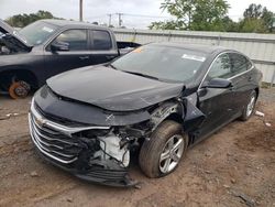 Salvage cars for sale at Hillsborough, NJ auction: 2022 Chevrolet Malibu LT