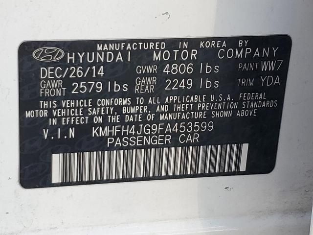 2015 Hyundai Azera Limited