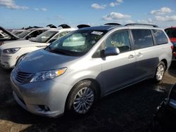 Carros salvage para piezas a la venta en subasta: 2015 Toyota Sienna XLE