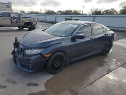 Carros salvage sin ofertas aún a la venta en subasta: 2017 Honda Civic EX