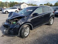 Salvage cars for sale at York Haven, PA auction: 2017 KIA Sportage LX