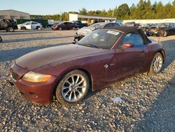 Salvage cars for sale at Memphis, TN auction: 2003 BMW Z4 2.5