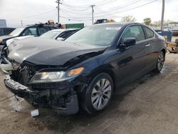 Salvage cars for sale at Chicago Heights, IL auction: 2013 Honda Accord EXL