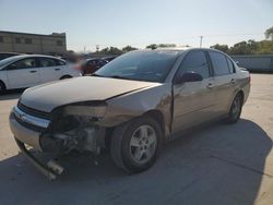 Salvage cars for sale at Wilmer, TX auction: 2005 Chevrolet Malibu LS