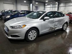 Salvage cars for sale at Ham Lake, MN auction: 2013 Ford Fusion S