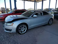 Salvage cars for sale at Phoenix, AZ auction: 2012 Audi A5 Premium