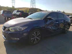 Salvage cars for sale from Copart Littleton, CO: 2017 Nissan Maxima 3.5S