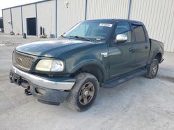 Salvage cars for sale at Apopka, FL auction: 2002 Ford F150 Supercrew