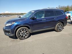 Salvage cars for sale at Brookhaven, NY auction: 2019 Honda Pilot Touring