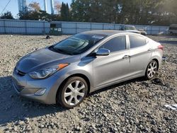 Salvage cars for sale at Windsor, NJ auction: 2012 Hyundai Elantra GLS