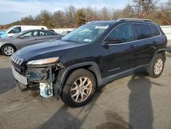 Salvage cars for sale at Brookhaven, NY auction: 2015 Jeep Cherokee Latitude