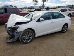 Salvage cars for sale at San Martin, CA auction: 2017 Toyota Camry LE