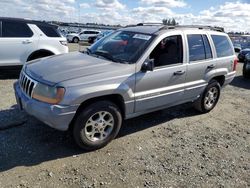 Jeep Grand Cherokee Laredo Vehiculos salvage en venta: 2000 Jeep Grand Cherokee Laredo