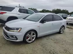 Salvage cars for sale at Riverview, FL auction: 2017 Volkswagen Jetta GLI