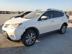 Salvage cars for sale from Copart San Antonio, TX: 2013 Toyota Rav4 Limited