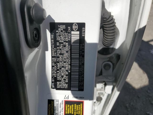 2012 Toyota Camry Base