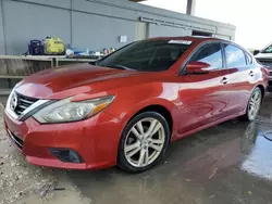 Salvage cars for sale at West Palm Beach, FL auction: 2016 Nissan Altima 3.5SL