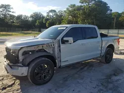 Salvage cars for sale from Copart Fort Pierce, FL: 2023 Ford F150 Supercrew