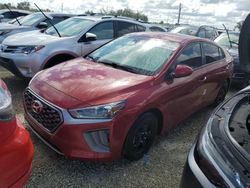 Salvage cars for sale at Arcadia, FL auction: 2020 Hyundai Ioniq Blue